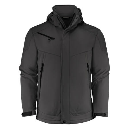 Printer Essentials PE2261035 Printer Essentials Skeleton Softshell Jacket Black