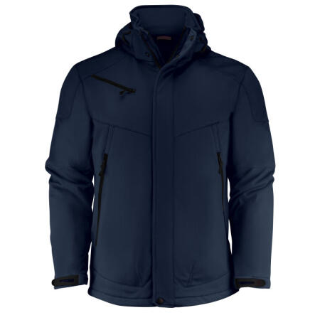 Printer Essentials PE2261035 Printer Essentials Skeleton Softshell Jacket Dark Navy