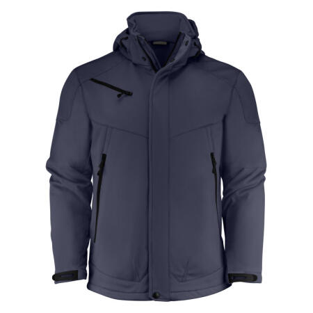Printer Essentials PE2261035 Printer Essentials Skeleton Softshell Jacket Navy