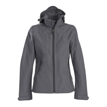 Printer Essentials PE2261043 Printer Essentials Ladies Flat Track Jacket Steel Grey