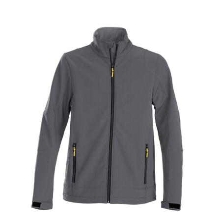 Printer Essentials PE2261044 Printer Essentials Trial Softshell Jacket Steel Grey