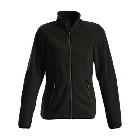 Printer Essentials PE2261501 Printer Essentials Ladies Speedway Fleece Jacket Black