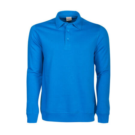 Printer Essentials PE2262040 Printer Essentials Mens Homerun Sweatshirt Ocean Blue