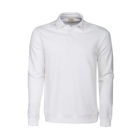 Printer Essentials PE2262040 Printer Essentials Mens Homerun Sweatshirt White