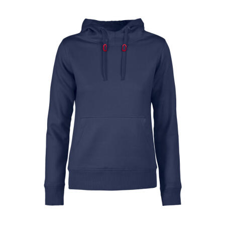 Printer Essentials PE2262050 Printer Essentials Ladies Fastpitch Hooded Sweatshirt Navy