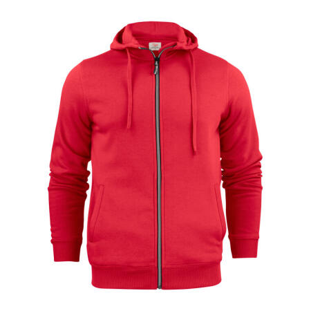 Printer Essentials PE2262051 Printer Essentials Mens Full Zip Hoodie Red
