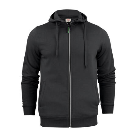 Printer Essentials PE2262051 Printer Essentials Mens Full Zip Hoodie Black