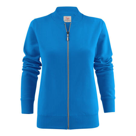 Printer Essentials PE2262055 Printer Essentials Ladies Javelin Full Zip Sweatshirt Ocean Blue