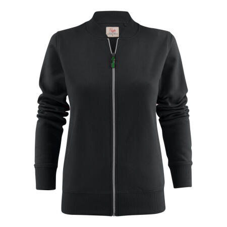 Printer Essentials PE2262055 Printer Essentials Ladies Javelin Full Zip Sweatshirt Black