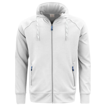 Printer Essentials PE2262063 Printer Essentials Jog RSX Full Zip Sweatshirt White