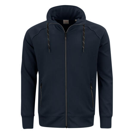 Printer Essentials PE2262063 Printer Essentials Jog RSX Full Zip Sweatshirt Dark Navy