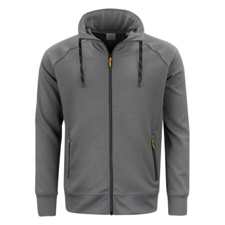 Printer Essentials PE2262063 Printer Essentials Jog RSX Full Zip Sweatshirt Steel Grey
