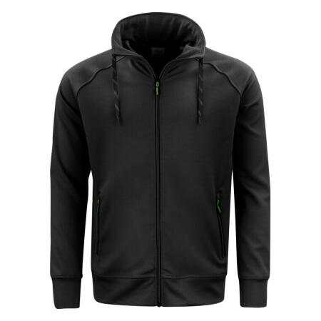 Printer Essentials PE2262063 Printer Essentials Jog RSX Full Zip Sweatshirt Black