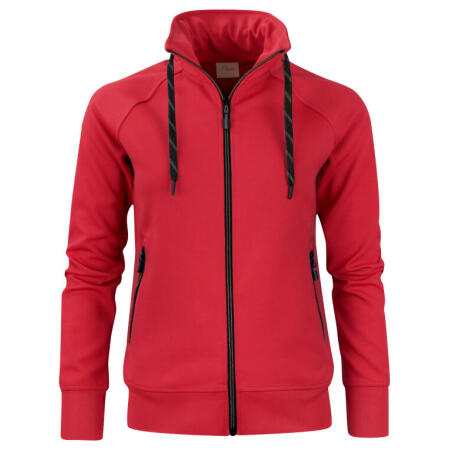 Printer Essentials PE2262064 Printer Essentials Ladies Jog Full Zip Sweatshirt Red