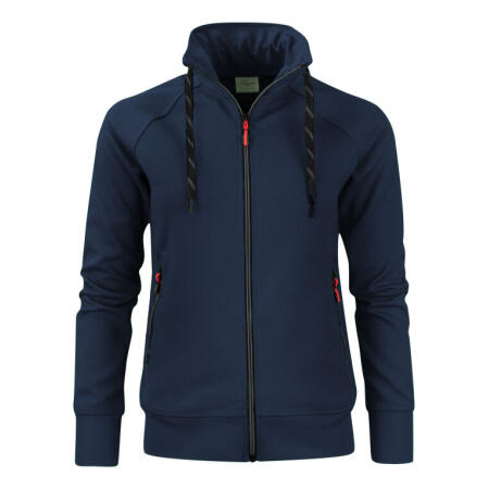Printer Essentials PE2262064 Printer Essentials Ladies Jog Full Zip Sweatshirt Navy