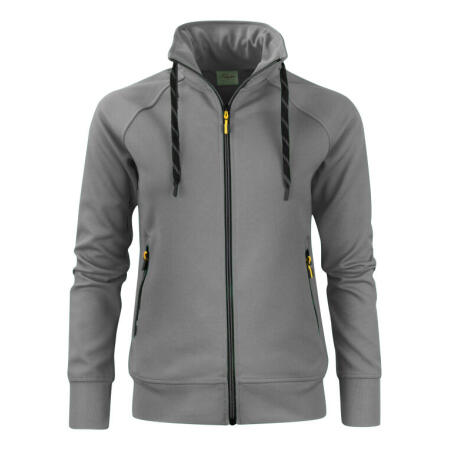 Printer Essentials PE2262064 Printer Essentials Ladies Jog Full Zip Sweatshirt Steel Grey