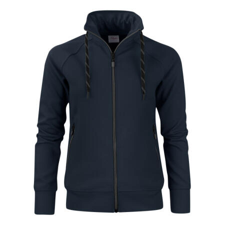 Printer Essentials PE2262064 Printer Essentials Ladies Jog Full Zip Sweatshirt Dark Navy