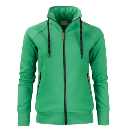 Printer Essentials PE2262064 Printer Essentials Ladies Jog Full Zip Sweatshirt Fresh Green