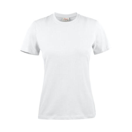 Printer Essentials PE2264014 Printer Essentials Ladies Heavy RSX T-Shirt White