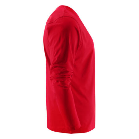 Printer Essentials PE2264016 Printer Essentials Heavy Long Sleeve T-Shirt Red