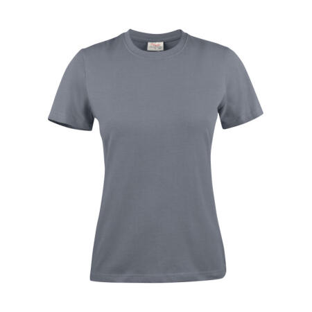 Printer Essentials PE2264028 Printer Essentials Ladies Light T-Shirt RSX Steel Grey