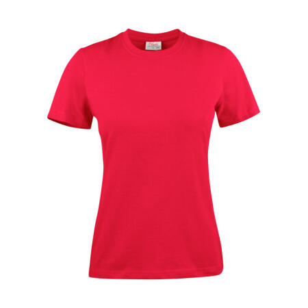 Printer Essentials PE2264028 Printer Essentials Ladies Light T-Shirt RSX Red