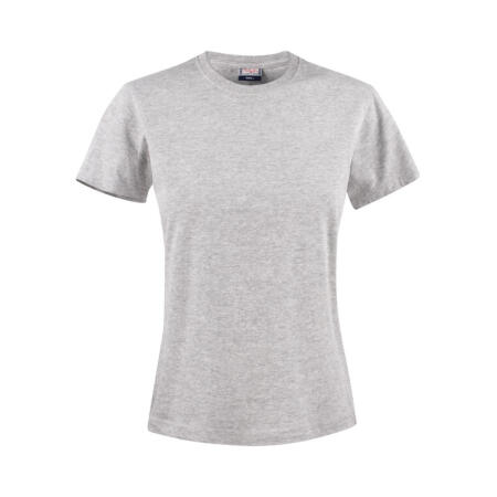 Printer Essentials PE2264028 Printer Essentials Ladies Light T-Shirt RSX Grey Melange