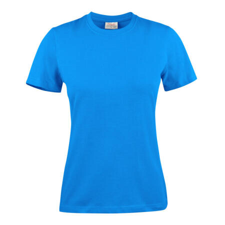 Printer Essentials PE2264028 Printer Essentials Ladies Light T-Shirt RSX Ocean Blue