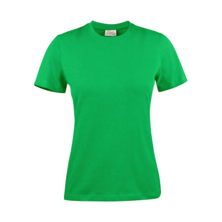 Printer Essentials PE2264033 Printer Essentials Ladies Heavier Pro T-Shirt Fresh Green