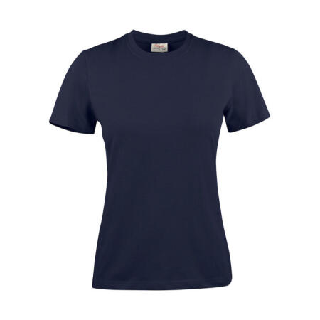 Printer Essentials PE2264033 Printer Essentials Ladies Heavier Pro T-Shirt Dark Navy