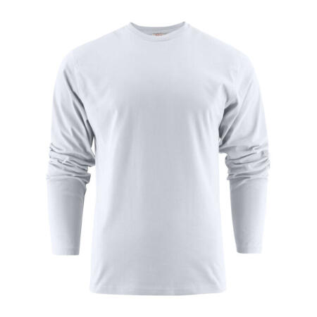 Printer Essentials PE2264034 Printer Essentials Unisex Heavier Pro LS White