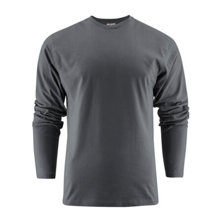 Printer Essentials PE2264034 Printer Essentials Unisex Heavier Pro LS Steel Grey