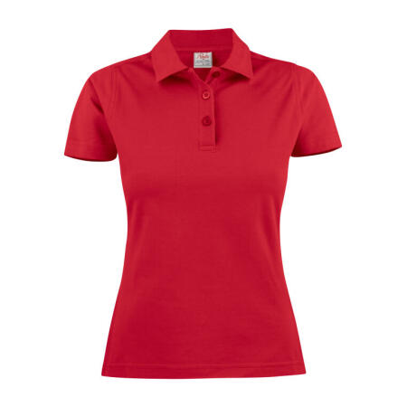 Printer Essentials PE2265009 Printer Essentials Ladies Surf Pique Polo Red