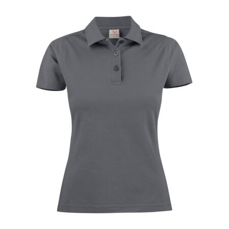Printer Essentials PE2265009 Printer Essentials Ladies Surf Pique Polo Steel Grey