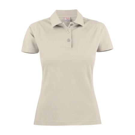 Printer Essentials PE2265009 Printer Essentials Ladies Surf Pique Polo Sand