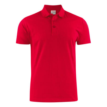 Printer Essentials PE2265016 Printer Essentials Mens Surf RSX Pique Polo Red