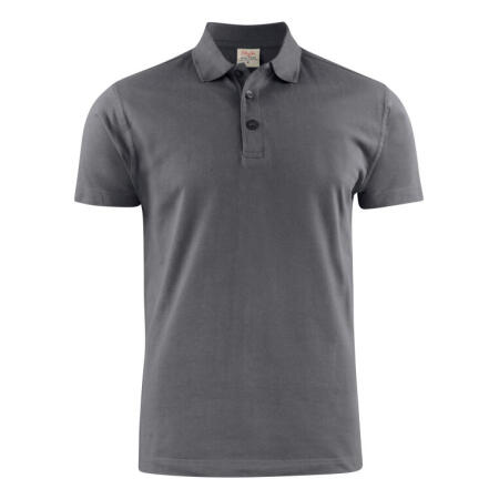 Printer Essentials PE2265016 Printer Essentials Mens Surf RSX Pique Polo Steel Grey