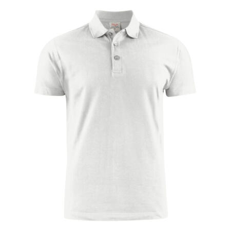 Printer Essentials PE2265016 Printer Essentials Mens Surf RSX Pique Polo White