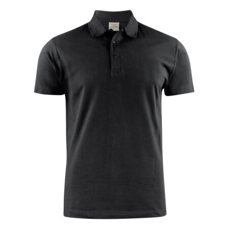 Printer Essentials PE2265016 Printer Essentials Mens Surf RSX Pique Polo Black