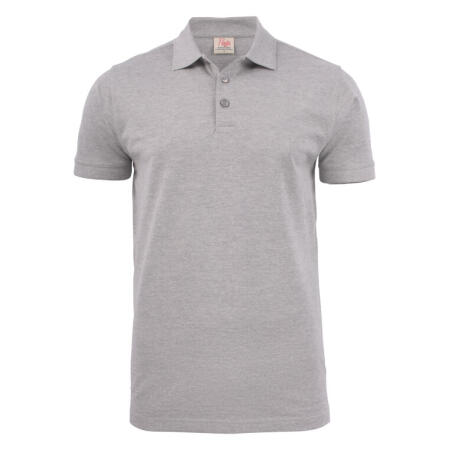 Printer Essentials PE2265020 Printer Essentials Surf Stretch Polo Grey Melange