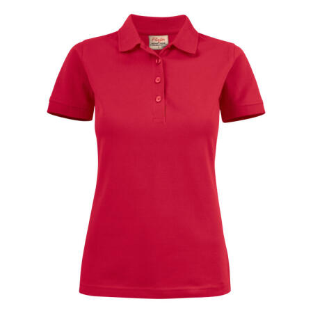 Printer Essentials PE2265021 Printer Essentials Ladies Surf Stretch Polo Red