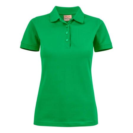 Printer Essentials PE2265021 Printer Essentials Ladies Surf Stretch Polo Fresh Green