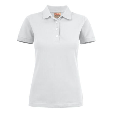 Printer Essentials PE2265021 Printer Essentials Ladies Surf Stretch Polo White