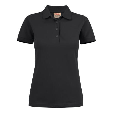 Printer Essentials PE2265021 Printer Essentials Ladies Surf Stretch Polo Black