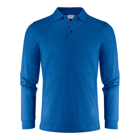 Printer Essentials PE2265026 Printer Essentials Surf Pro LS Polo Ocean Blue