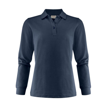 Printer Essentials PE2265027 Printer Essentials Ladies Surf Pro LS Polo Navy