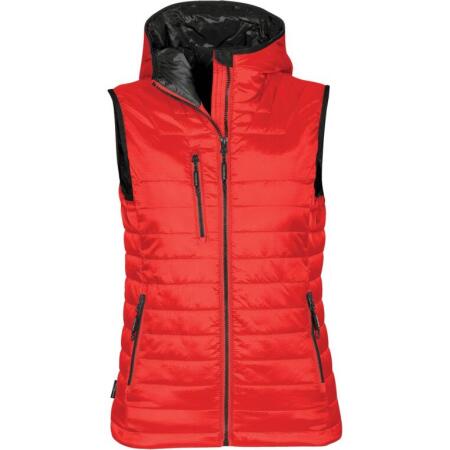 Stormtech PFV-2W Stormtech Women's Gravity Thermal Bodywarmer True Red/Black