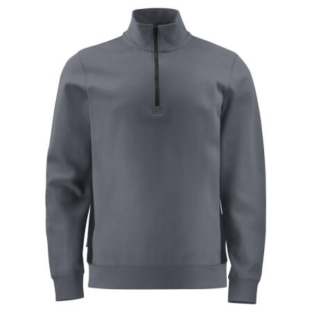 Pro-Job PJ642128 Pro-Job Prio 2128 1/2 Zip Sweatshirt Grey