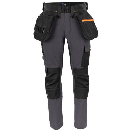 Pro-Job PJ645551 Pro-Job 5551 Stretch Waistpant Stretch Grey