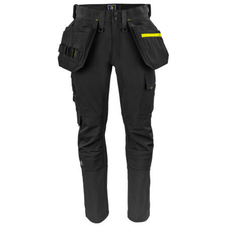 Pro-Job PJ645551 Pro-Job 5551 Stretch Waistpant Stretch Black